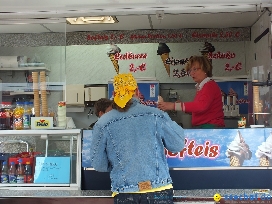 Flohmarkt in der Altstadt - Riedlingen am Bodensee, 17.05.2014