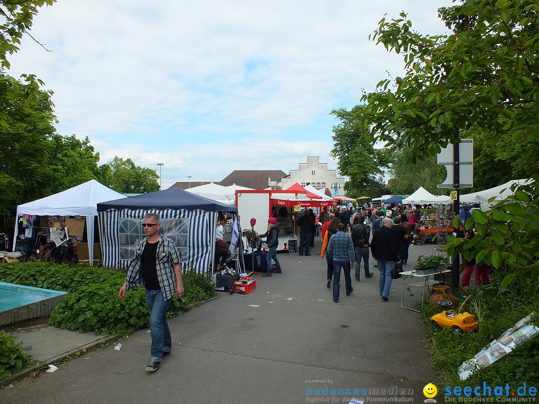 Flohmarkt in der Altstadt - Riedlingen am Bodensee, 17.05.2014