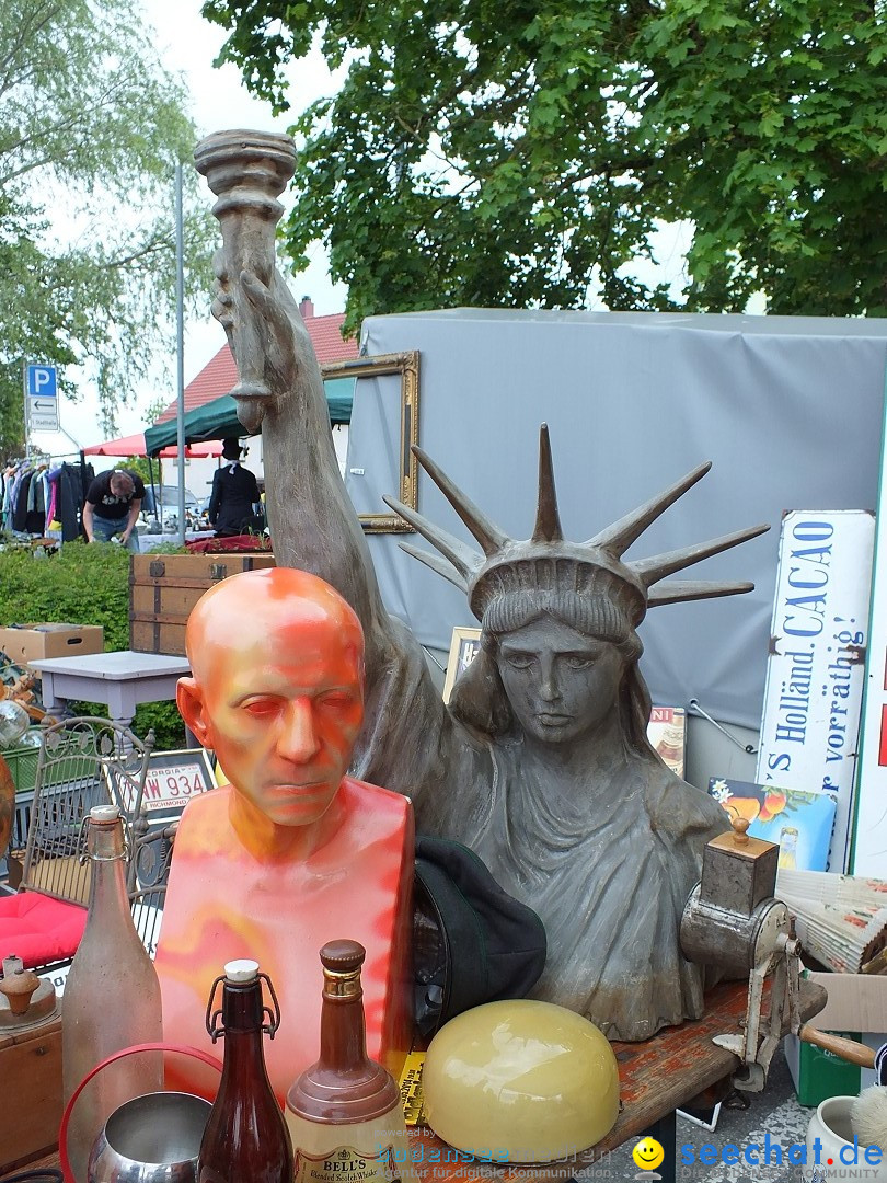 Flohmarkt in der Altstadt - Riedlingen am Bodensee, 17.05.2014