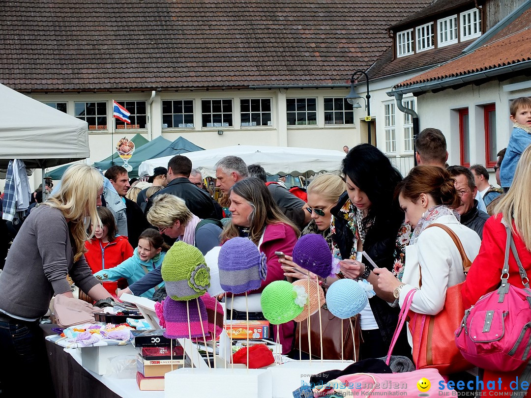 Flohmarkt in der Altstadt - Riedlingen am Bodensee, 17.05.2014