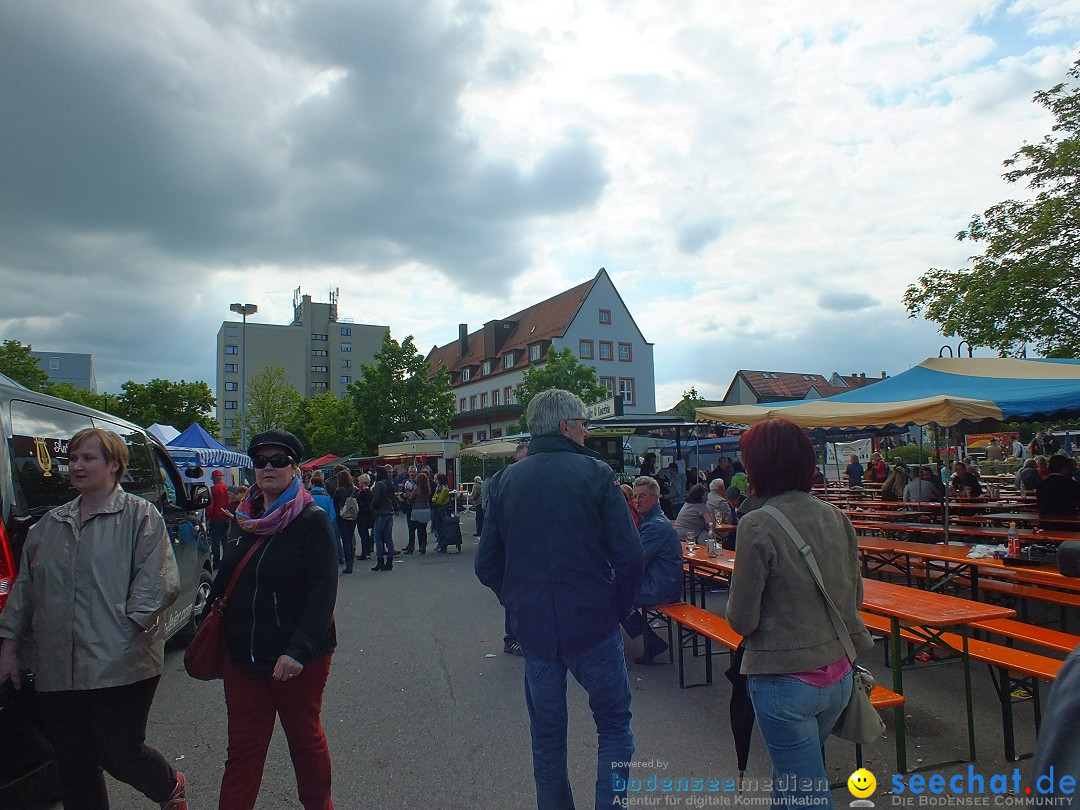 Flohmarkt in der Altstadt - Riedlingen am Bodensee, 17.05.2014