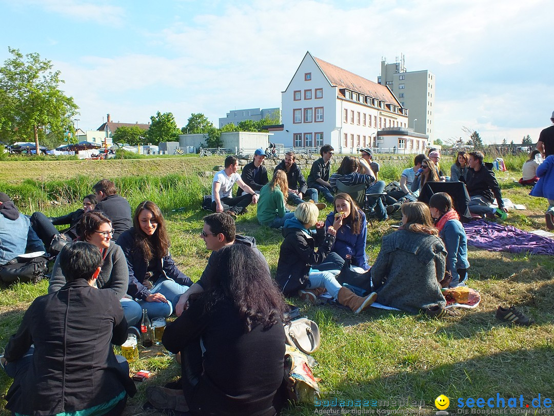 Flohmarkt in der Altstadt - Riedlingen am Bodensee, 17.05.2014