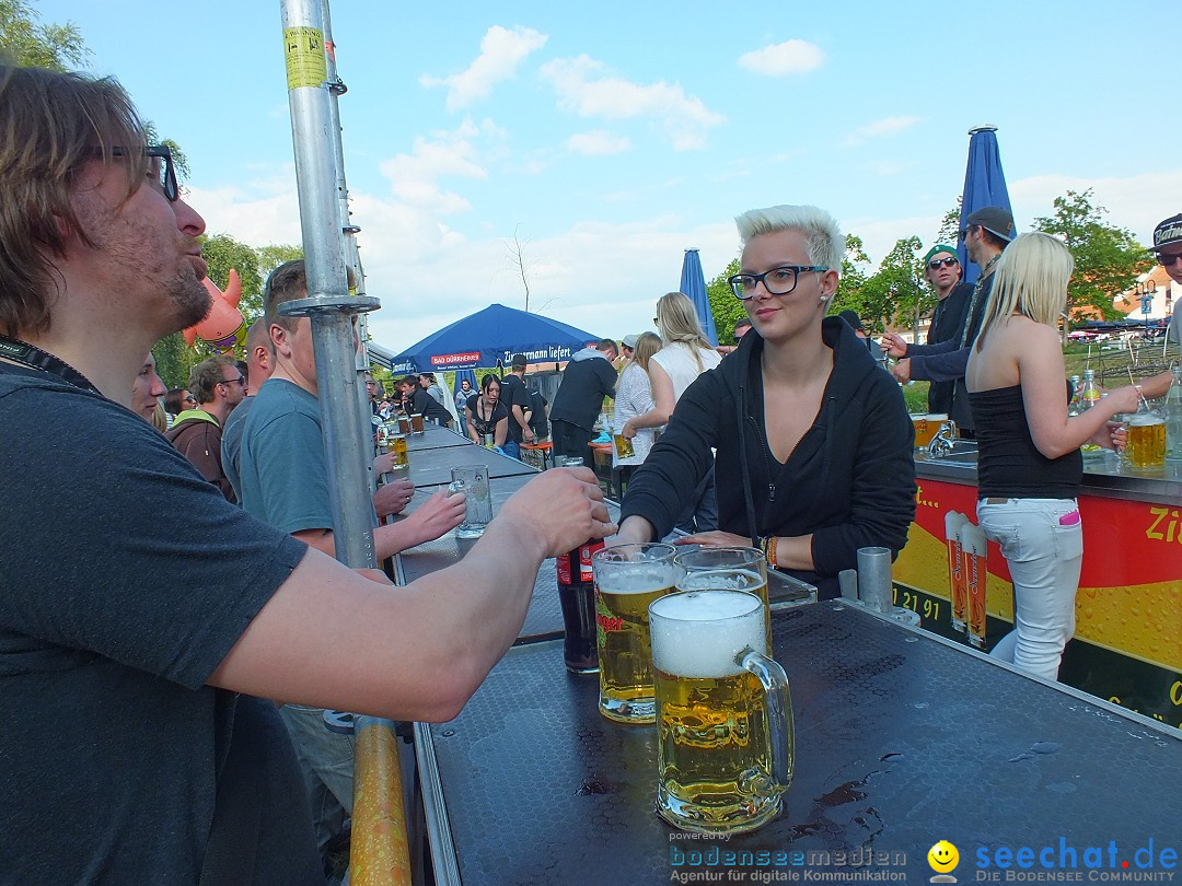 Flohmarkt in der Altstadt - Riedlingen am Bodensee, 17.05.2014