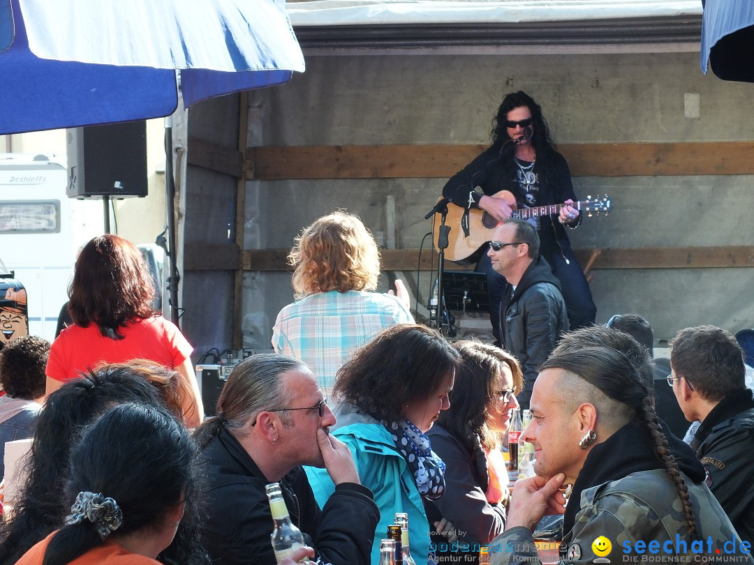 Flohmarkt in der Altstadt - Riedlingen am Bodensee, 17.05.2014