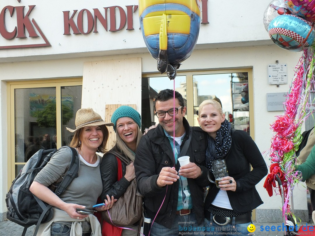 Flohmarkt in der Altstadt - Riedlingen am Bodensee, 17.05.2014