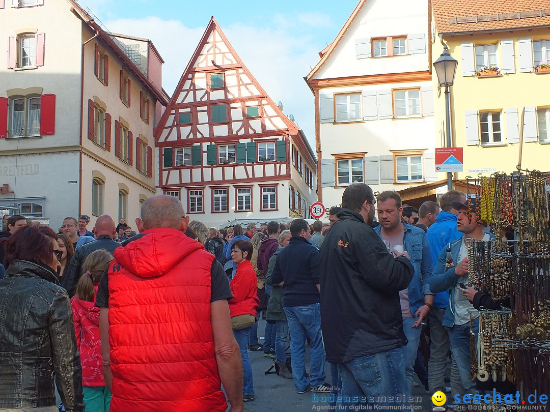 Flohmarkt in der Altstadt - Riedlingen am Bodensee, 17.05.2014