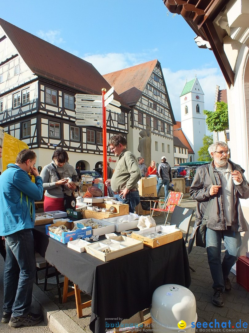 Flohmarkt in der Altstadt - Riedlingen am Bodensee, 17.05.2014