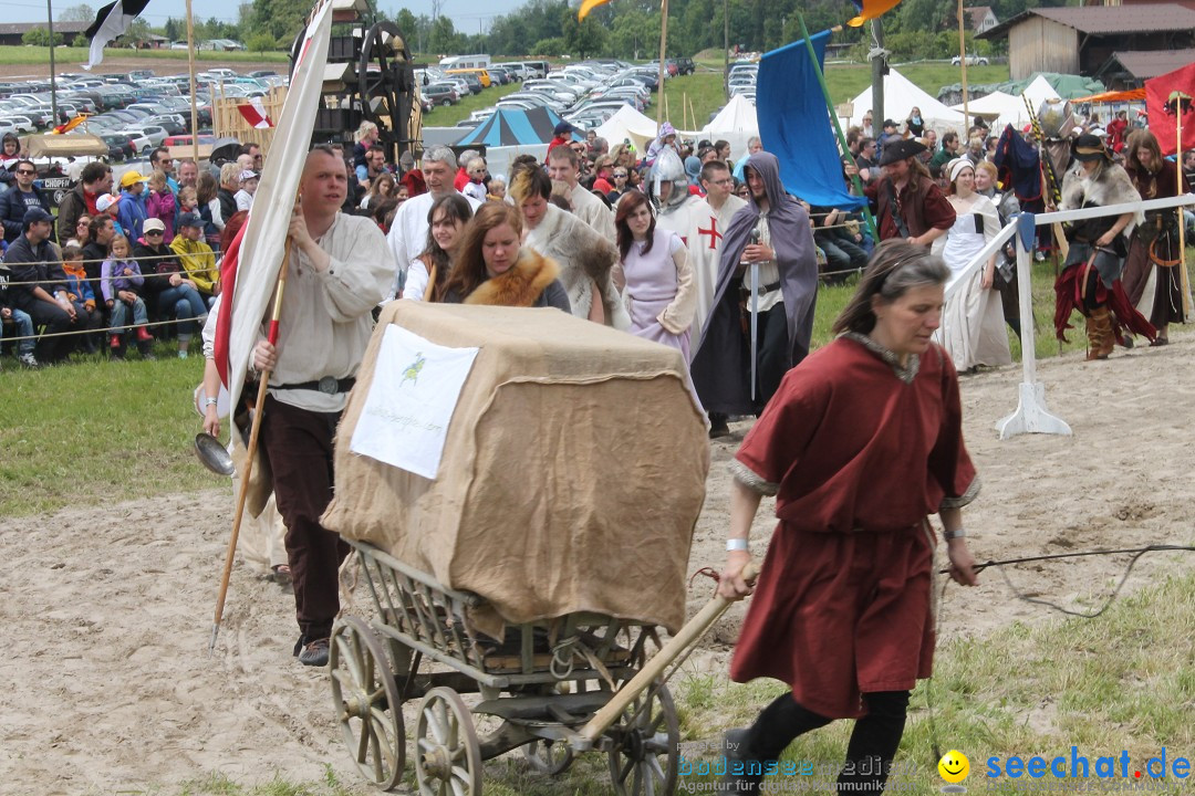 Mittelalterspektakel - Ritterturniere am Bodensee: Hinwil (ZH), 17.05.2014