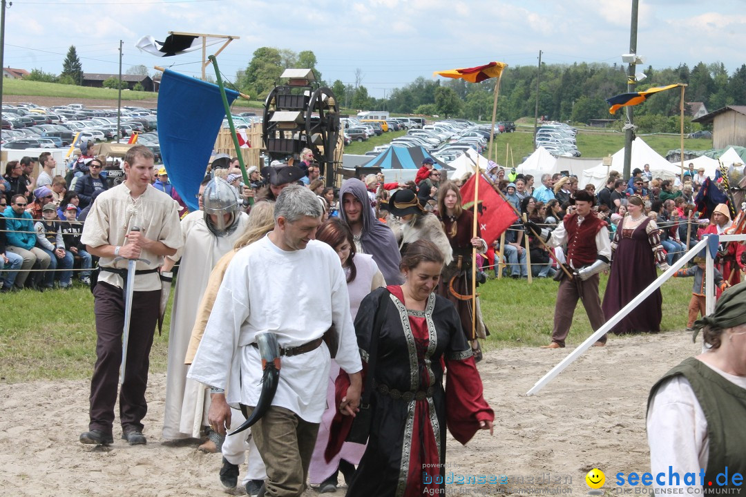 Mittelalterspektakel - Ritterturniere am Bodensee: Hinwil (ZH), 17.05.2014