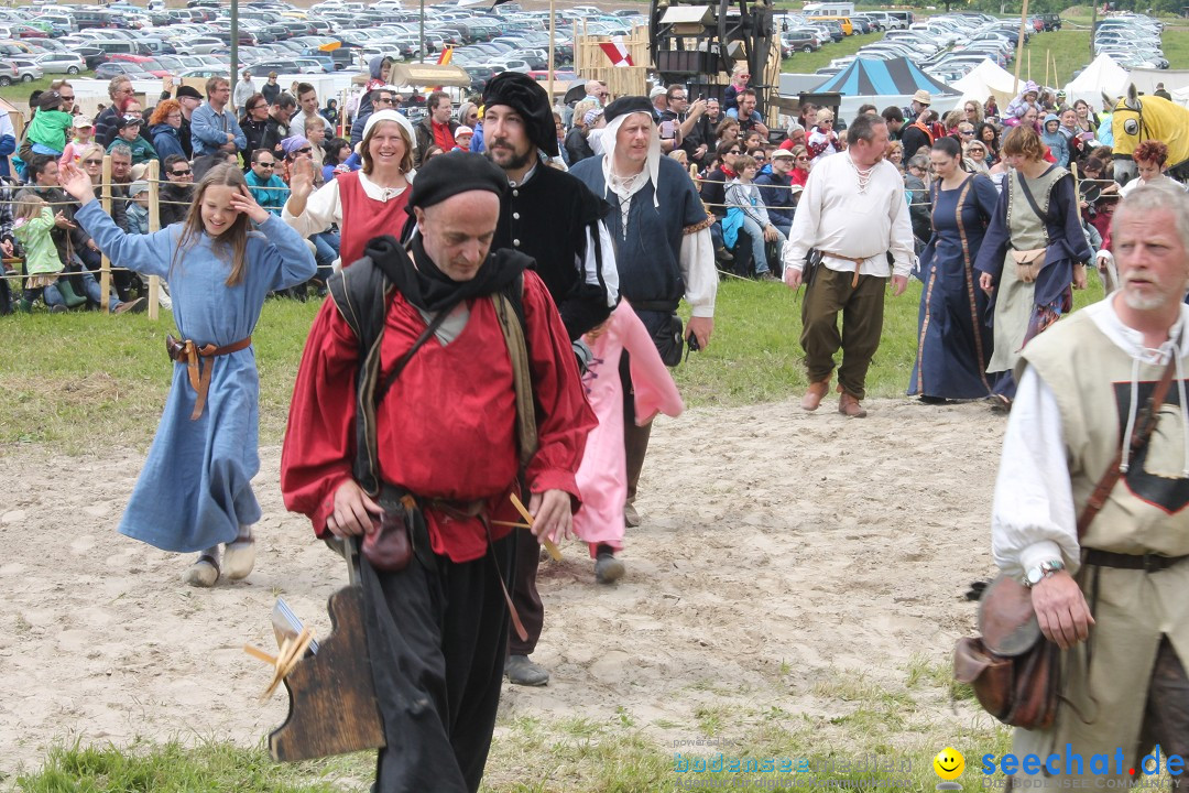 Mittelalterspektakel - Ritterturniere am Bodensee: Hinwil (ZH), 17.05.2014