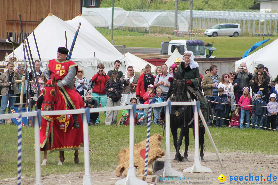 Mittelalterspektakel - Ritterturniere am Bodensee: Hinwil (ZH), 17.05.2014