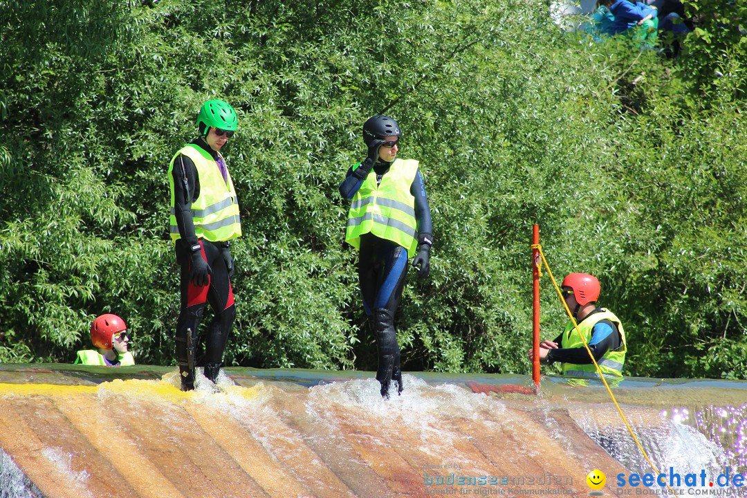 Mammut Flossrennen: Sitter-Thur in der Schweiz, 18.05.2014