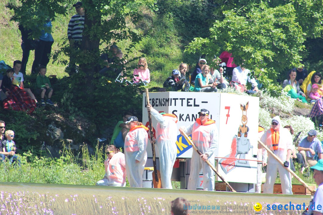 Mammut Flossrennen: Sitter-Thur in der Schweiz, 18.05.2014