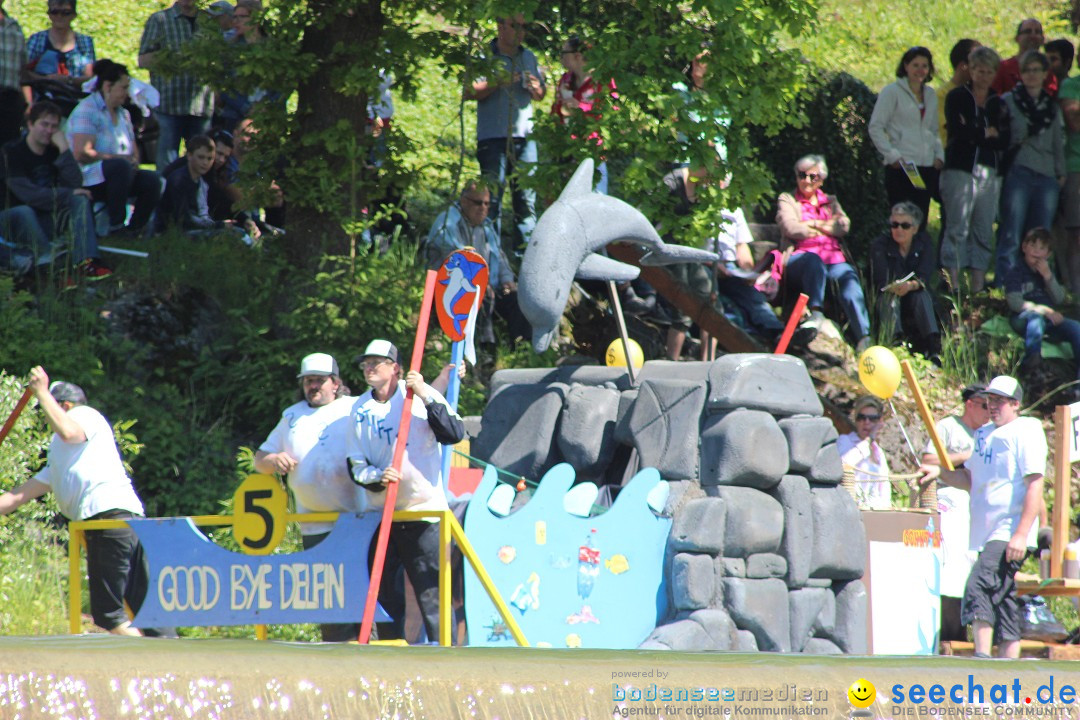 Mammut Flossrennen: Sitter-Thur in der Schweiz, 18.05.2014