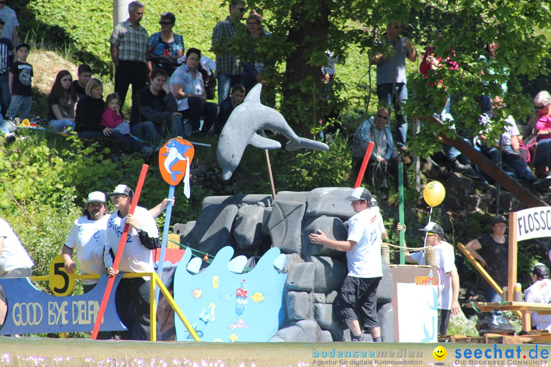 Mammut Flossrennen: Sitter-Thur in der Schweiz, 18.05.2014