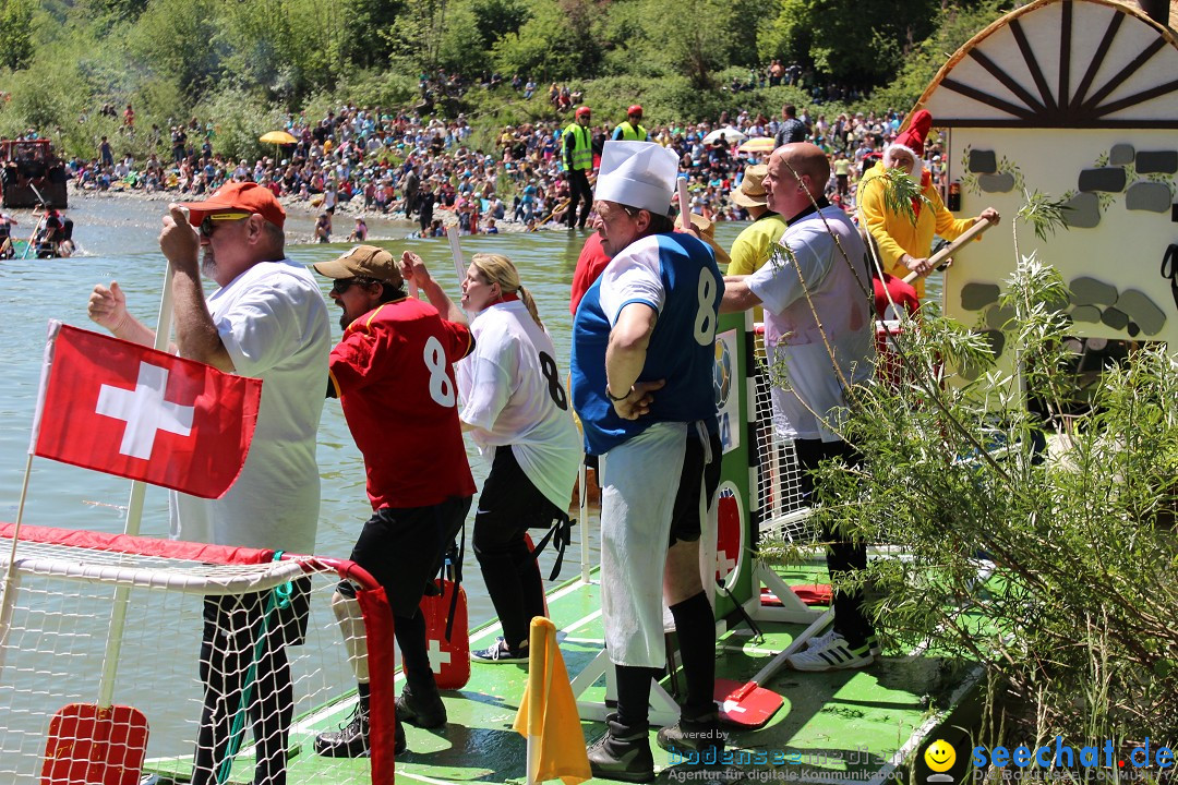 Mammut Flossrennen: Sitter-Thur in der Schweiz, 18.05.2014