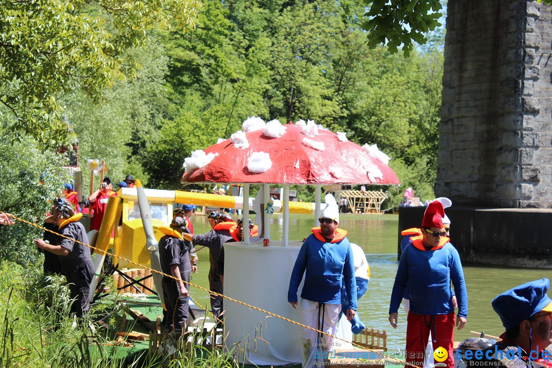 Mammut Flossrennen: Sitter-Thur in der Schweiz, 18.05.2014