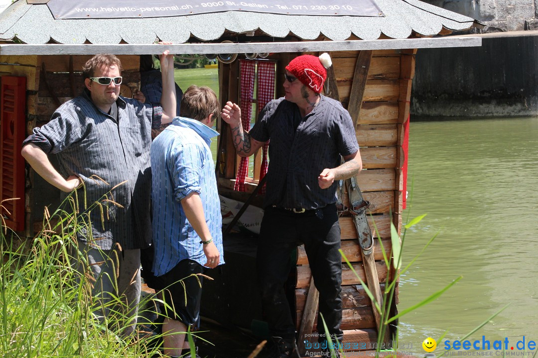 Mammut Flossrennen: Sitter-Thur in der Schweiz, 18.05.2014