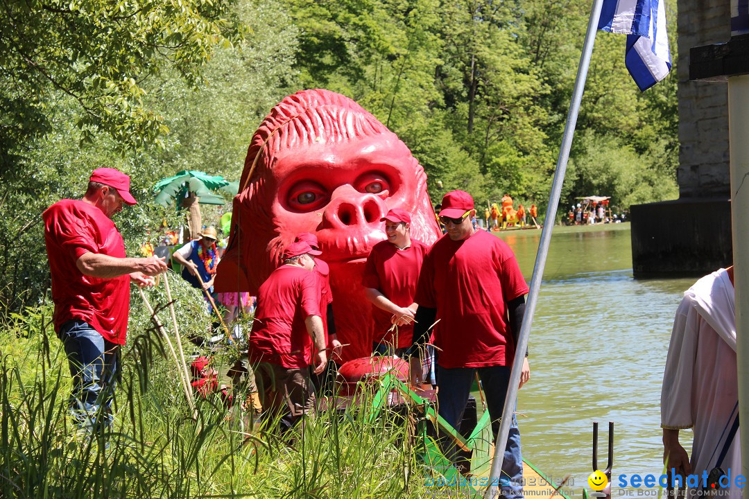 Mammut Flossrennen: Sitter-Thur in der Schweiz, 18.05.2014