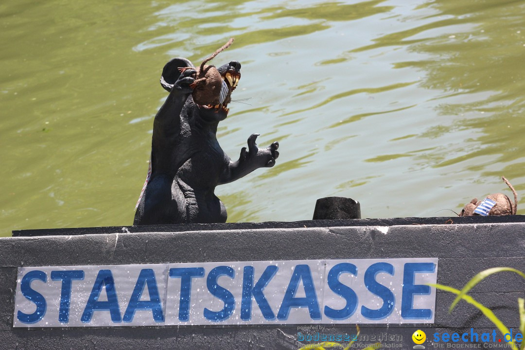 Mammut Flossrennen: Sitter-Thur in der Schweiz, 18.05.2014