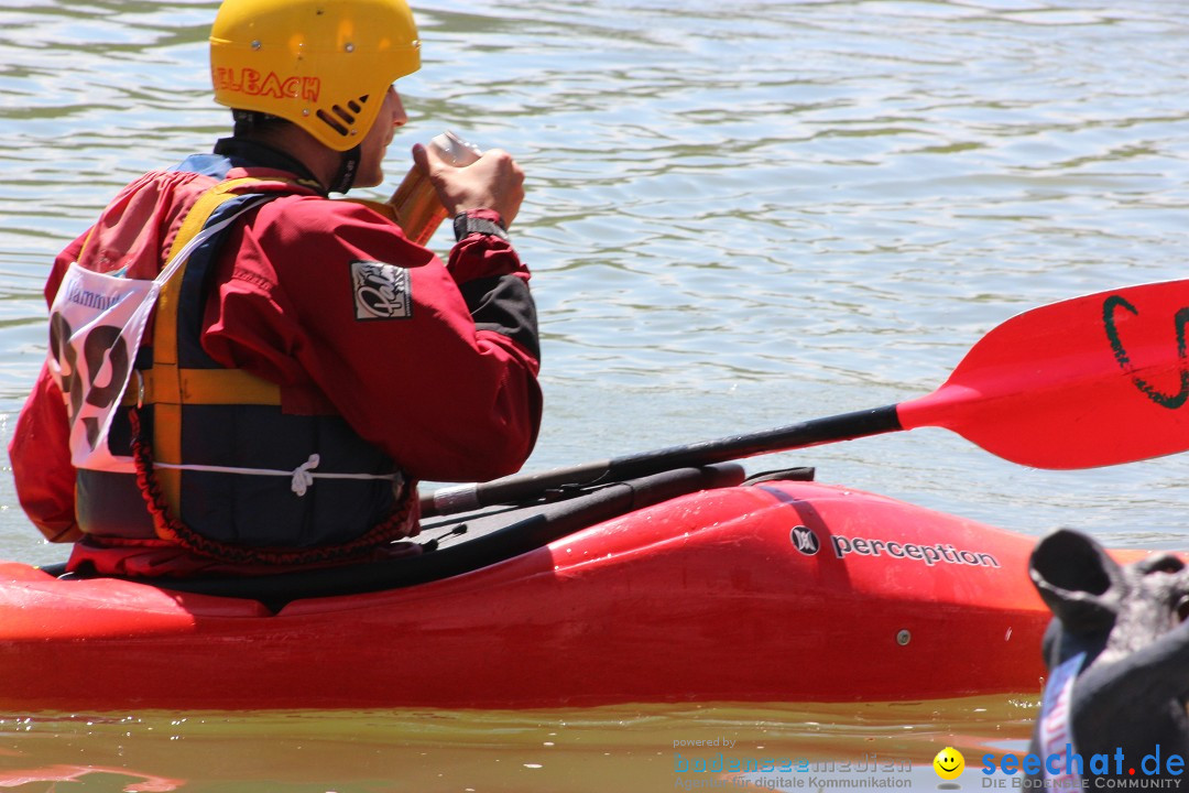 Mammut Flossrennen: Sitter-Thur in der Schweiz, 18.05.2014