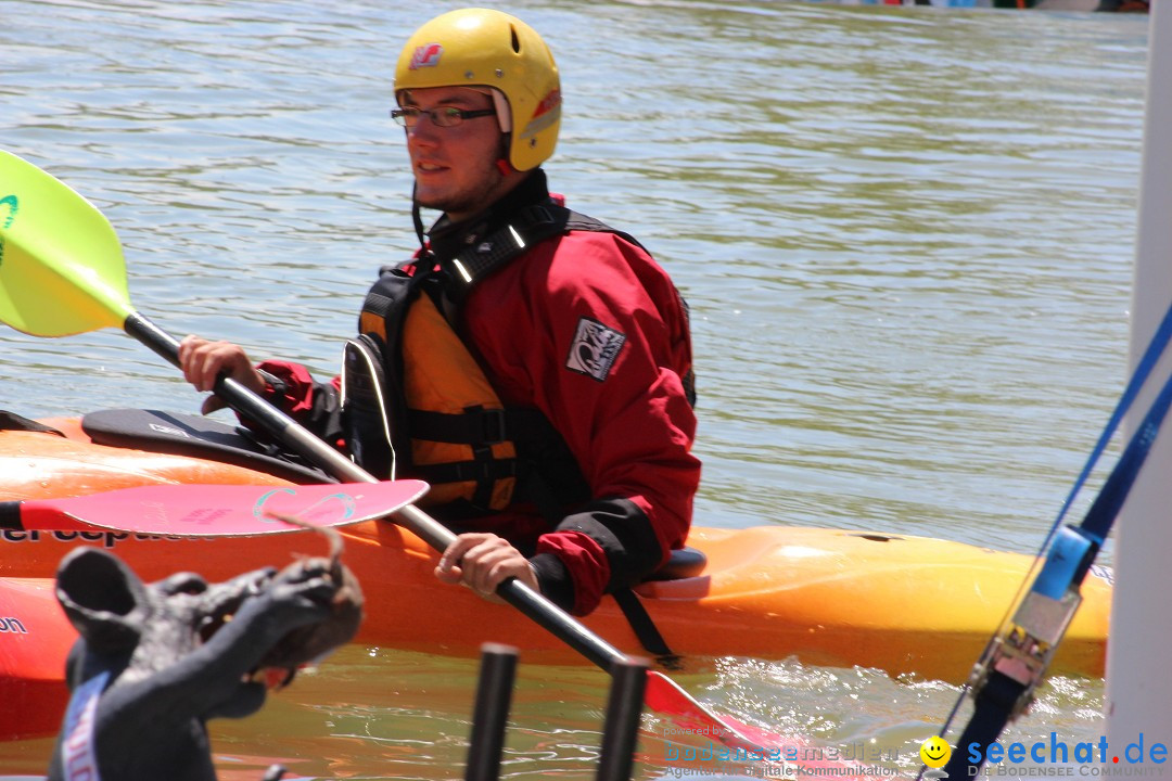 Mammut Flossrennen: Sitter-Thur in der Schweiz, 18.05.2014