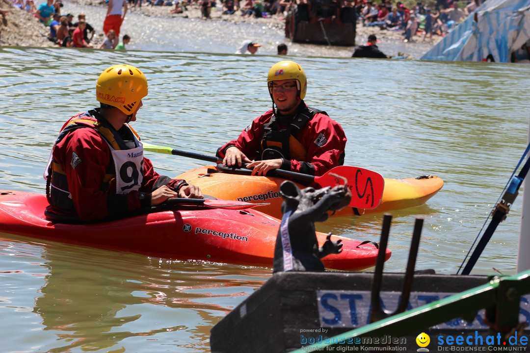 Mammut Flossrennen: Sitter-Thur in der Schweiz, 18.05.2014