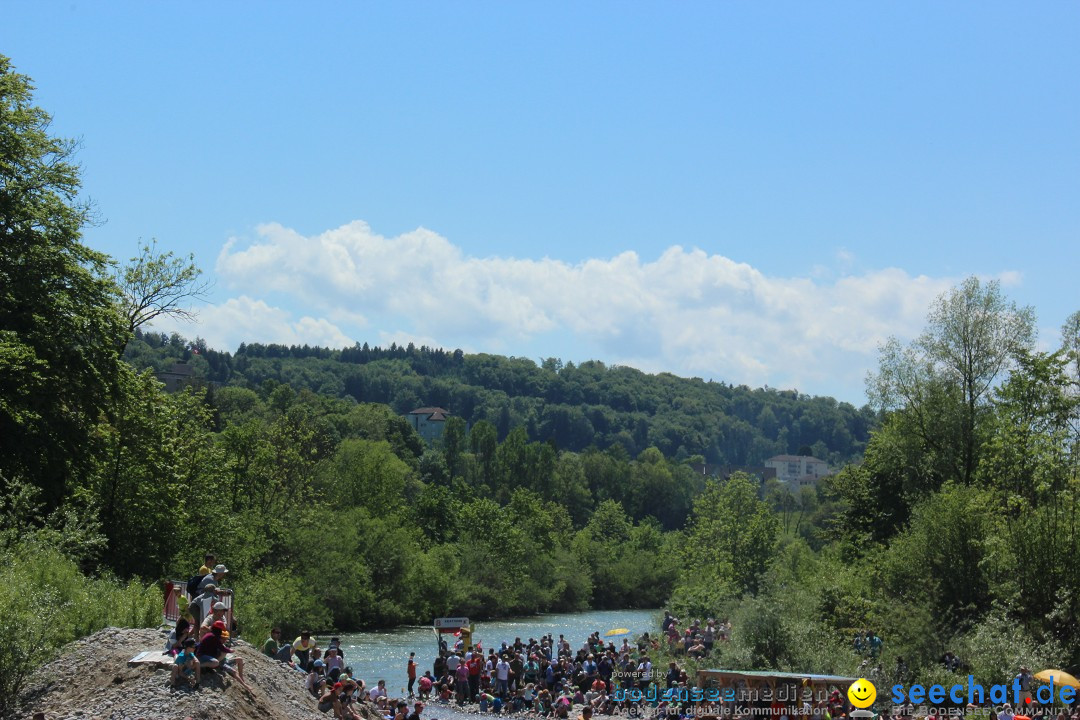 Mammut Flossrennen: Sitter-Thur in der Schweiz, 18.05.2014