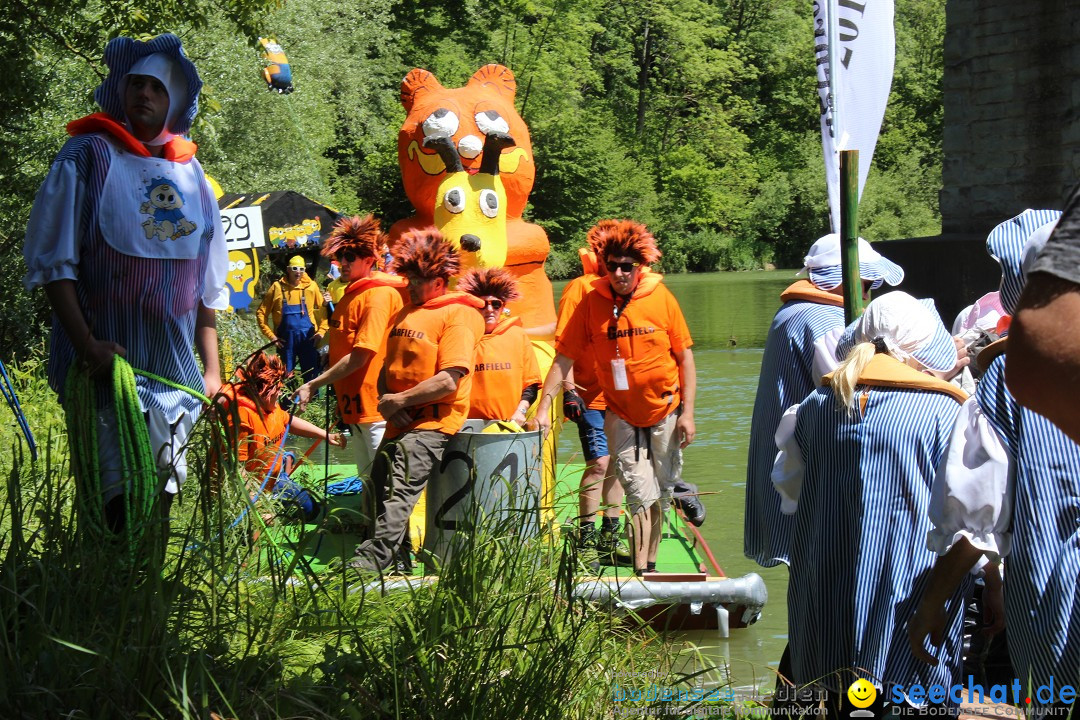 Mammut Flossrennen: Sitter-Thur in der Schweiz, 18.05.2014