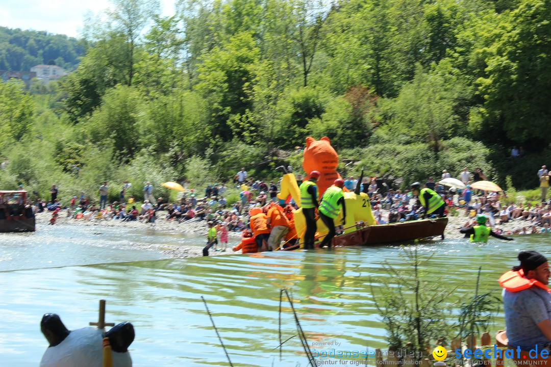 Mammut Flossrennen: Sitter-Thur in der Schweiz, 18.05.2014