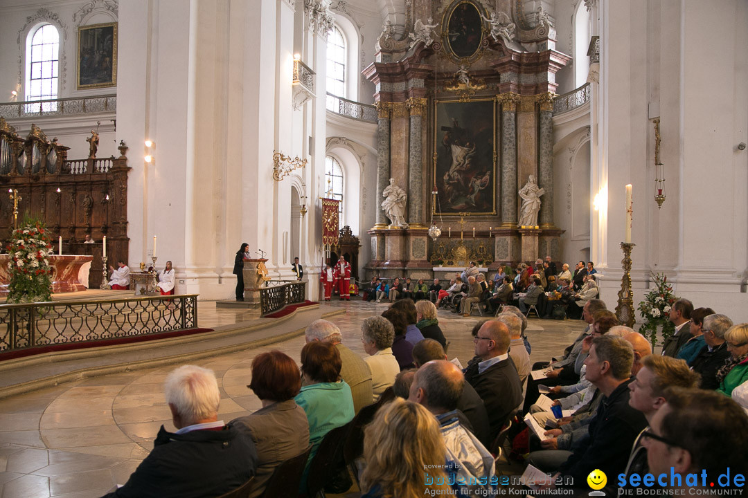 Lichterprozession Kreuzberg: Weingarten am Bodensee, 29.05.2014