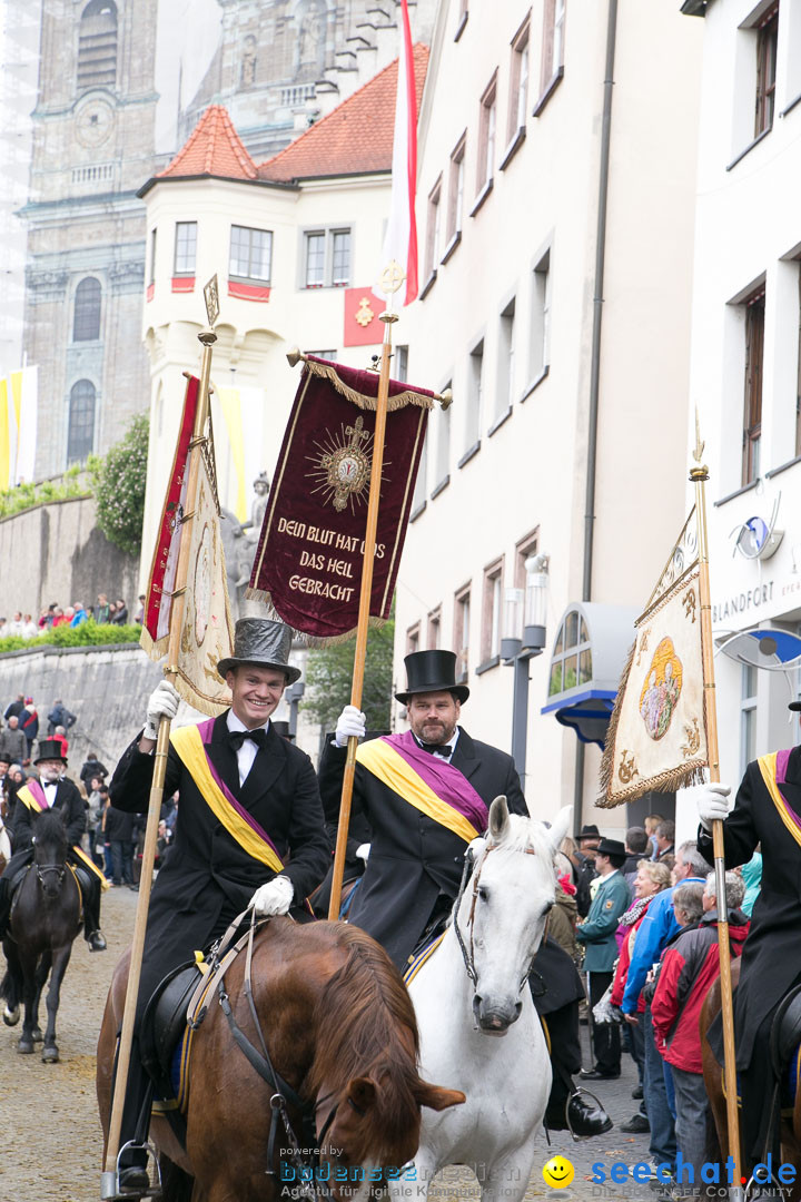 Blutritt: Heilig-Blut-Reliquie: Weingarten am Bodensee, 30.05.2014