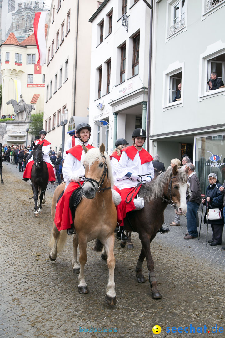 Blutritt: Heilig-Blut-Reliquie: Weingarten am Bodensee, 30.05.2014