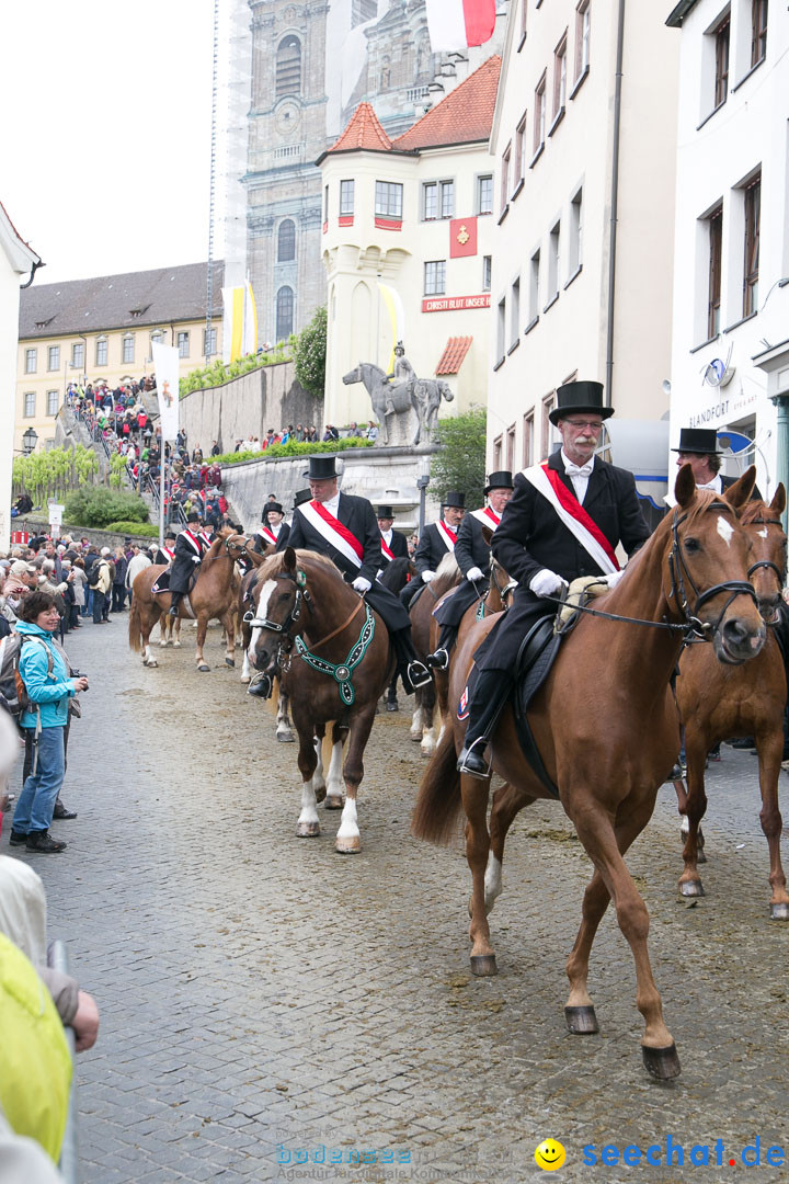 Blutritt: Heilig-Blut-Reliquie: Weingarten am Bodensee, 30.05.2014