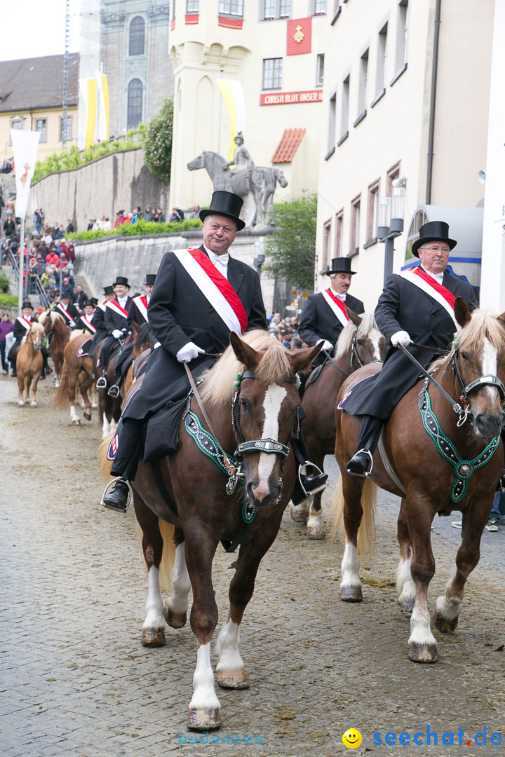 Blutritt: Heilig-Blut-Reliquie: Weingarten am Bodensee, 30.05.2014