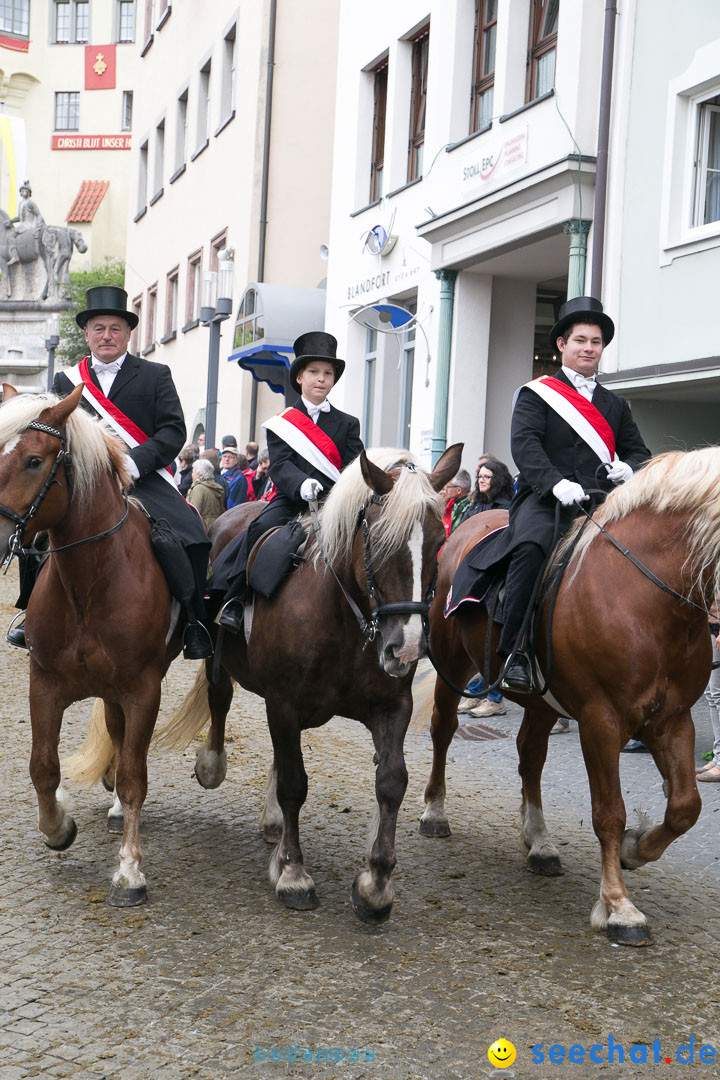 Blutritt: Heilig-Blut-Reliquie: Weingarten am Bodensee, 30.05.2014