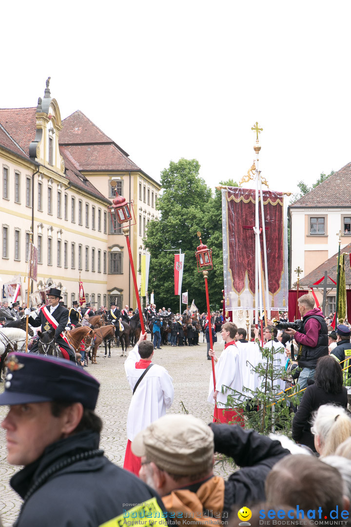 Blutritt: Heilig-Blut-Reliquie: Weingarten am Bodensee, 30.05.2014