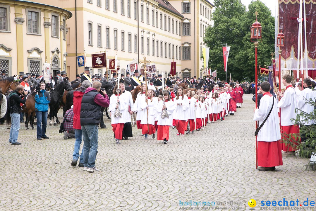 Blutritt: Heilig-Blut-Reliquie: Weingarten am Bodensee, 30.05.2014