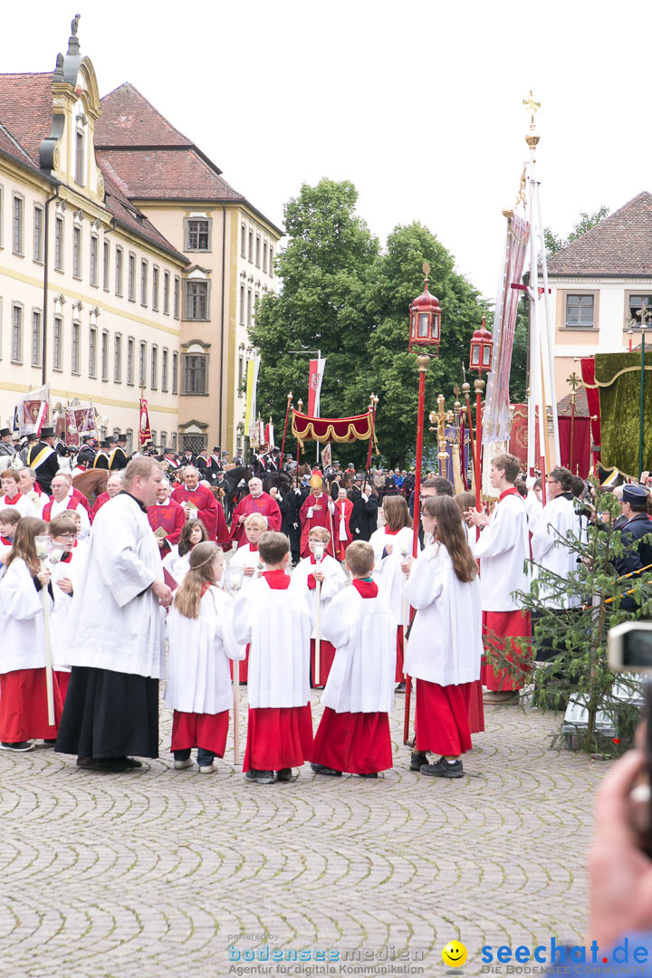 Blutritt: Heilig-Blut-Reliquie: Weingarten am Bodensee, 30.05.2014