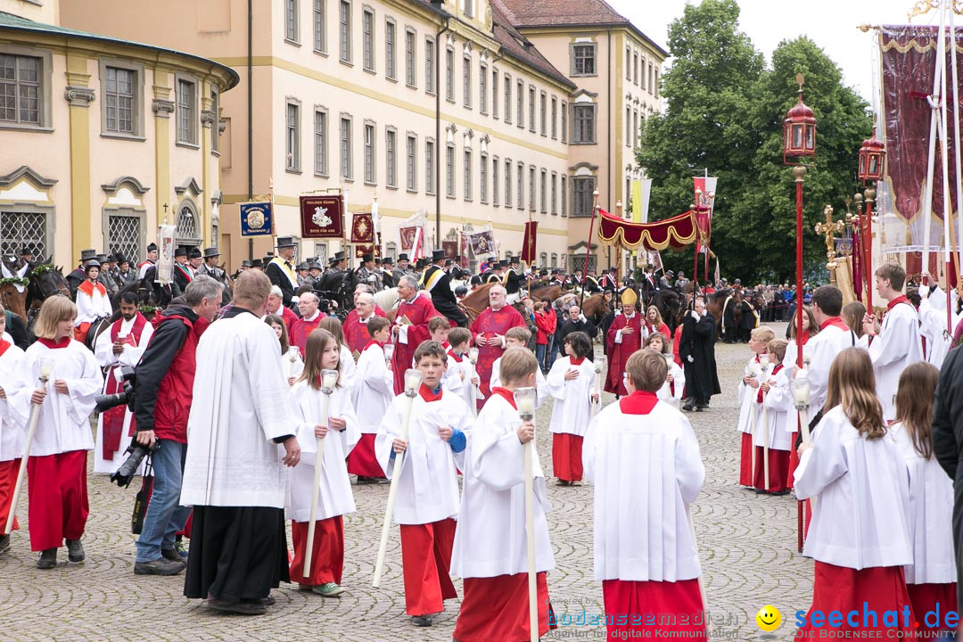 Blutritt: Heilig-Blut-Reliquie: Weingarten am Bodensee, 30.05.2014