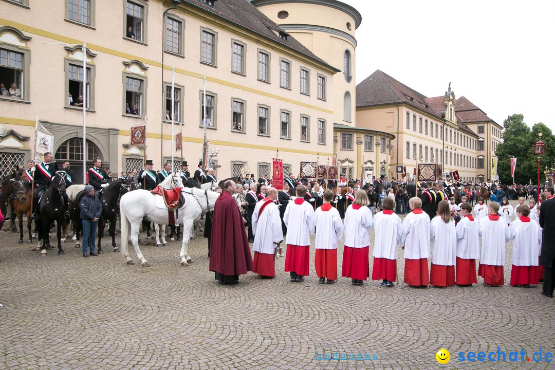 Blutritt: Heilig-Blut-Reliquie: Weingarten am Bodensee, 30.05.2014