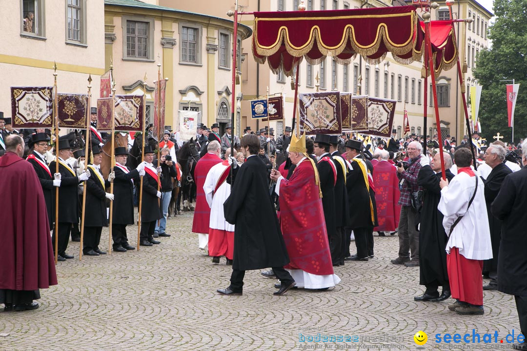 Blutritt: Heilig-Blut-Reliquie: Weingarten am Bodensee, 30.05.2014