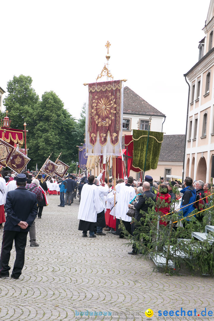 Blutritt: Heilig-Blut-Reliquie: Weingarten am Bodensee, 30.05.2014