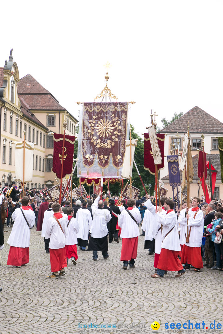 Blutritt: Heilig-Blut-Reliquie: Weingarten am Bodensee, 30.05.2014