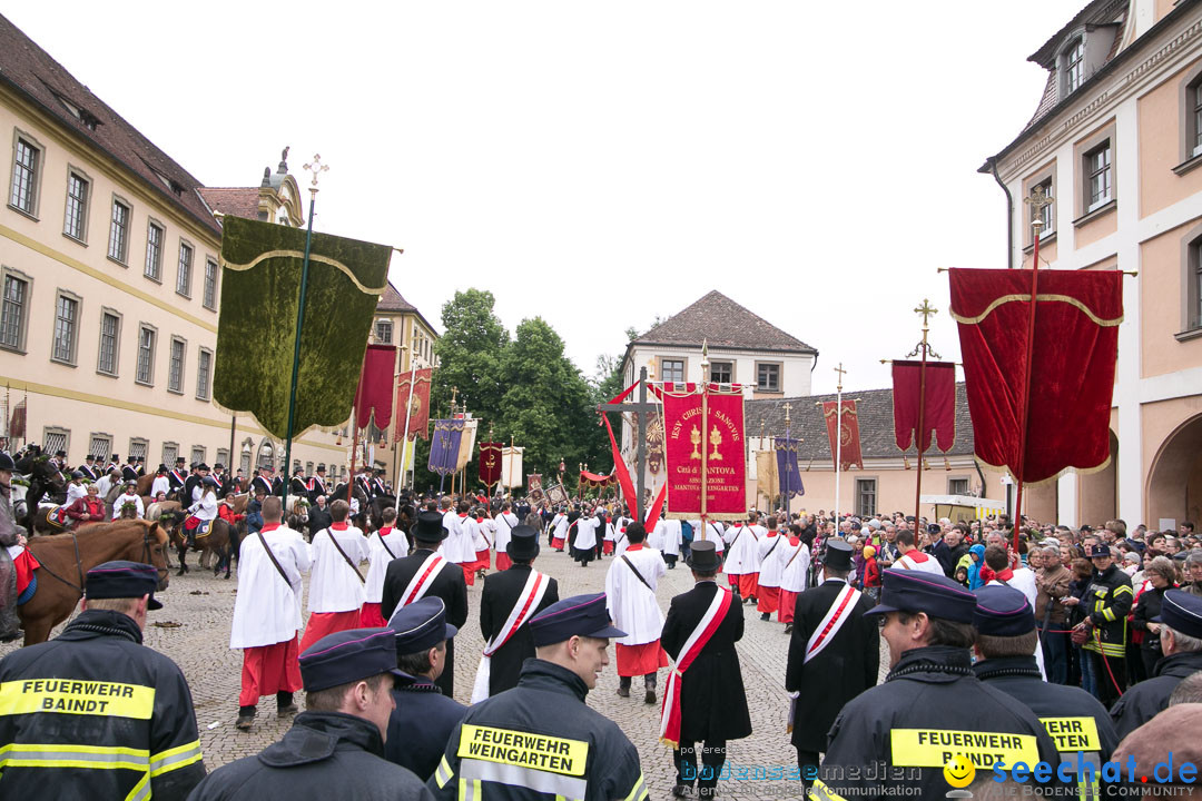 Blutritt: Heilig-Blut-Reliquie: Weingarten am Bodensee, 30.05.2014