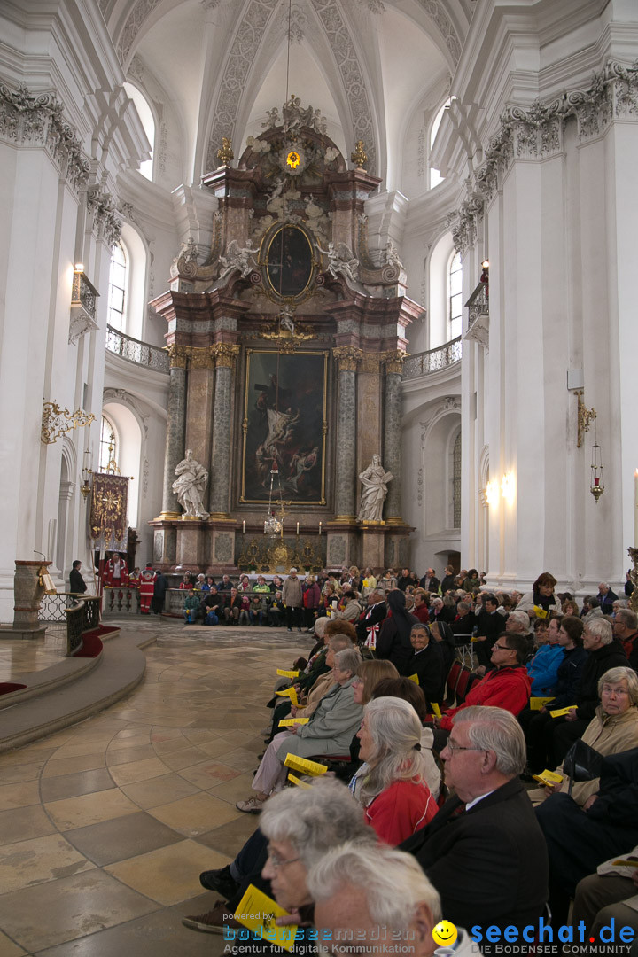 Blutritt: Heilig-Blut-Reliquie: Weingarten am Bodensee, 30.05.2014