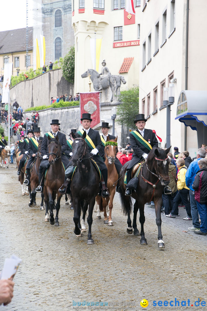 Blutritt: Heilig-Blut-Reliquie: Weingarten am Bodensee, 30.05.2014