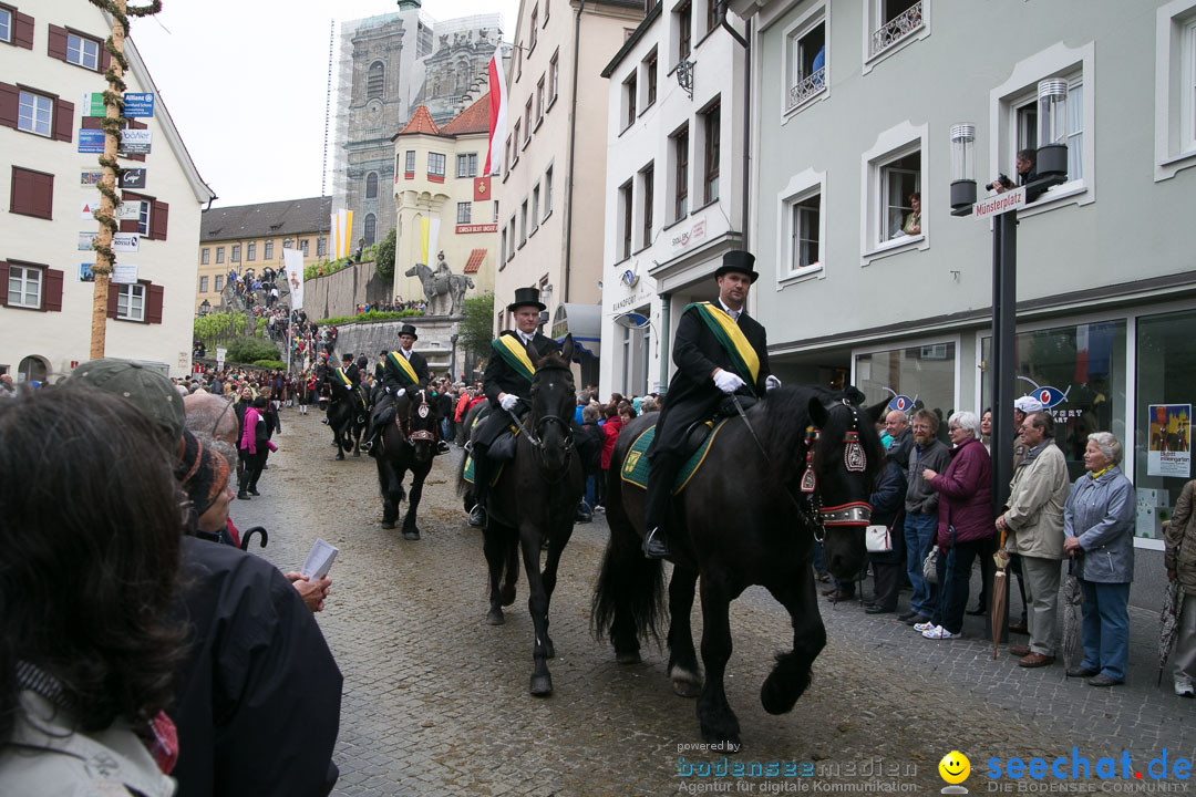 Blutritt: Heilig-Blut-Reliquie: Weingarten am Bodensee, 30.05.2014