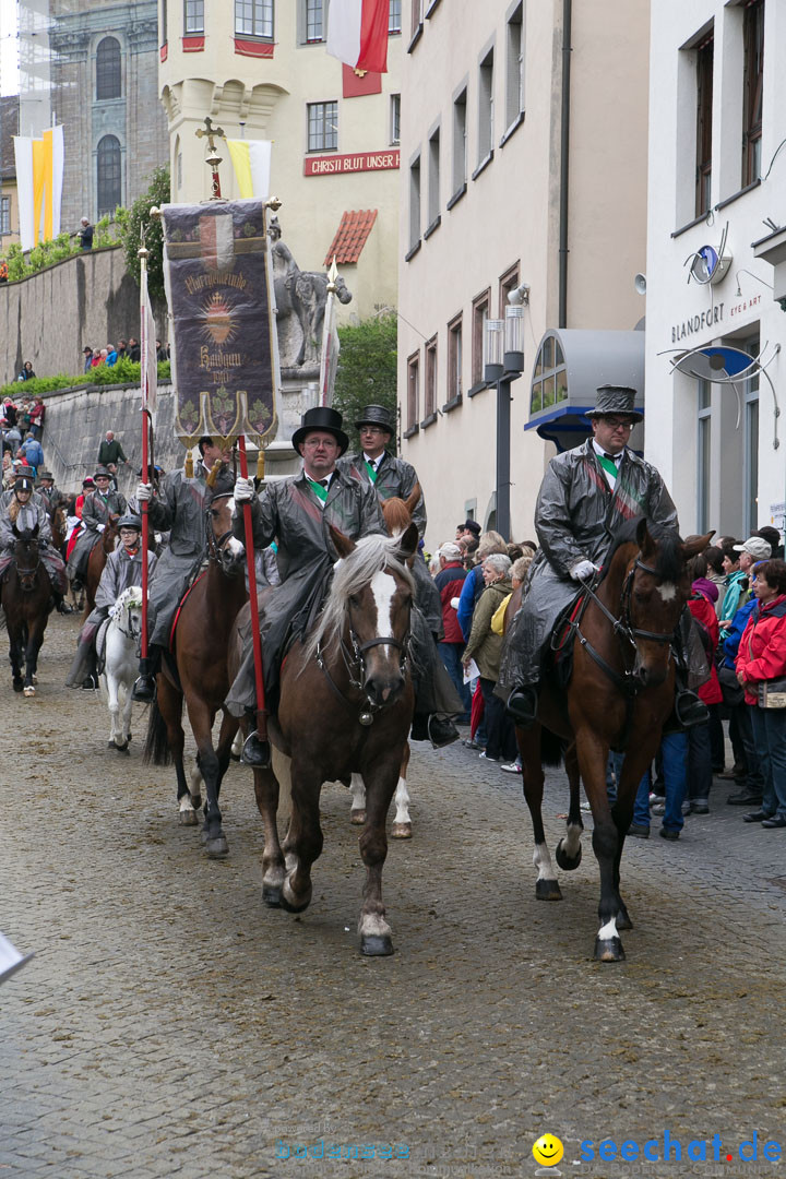 Blutritt: Heilig-Blut-Reliquie: Weingarten am Bodensee, 30.05.2014