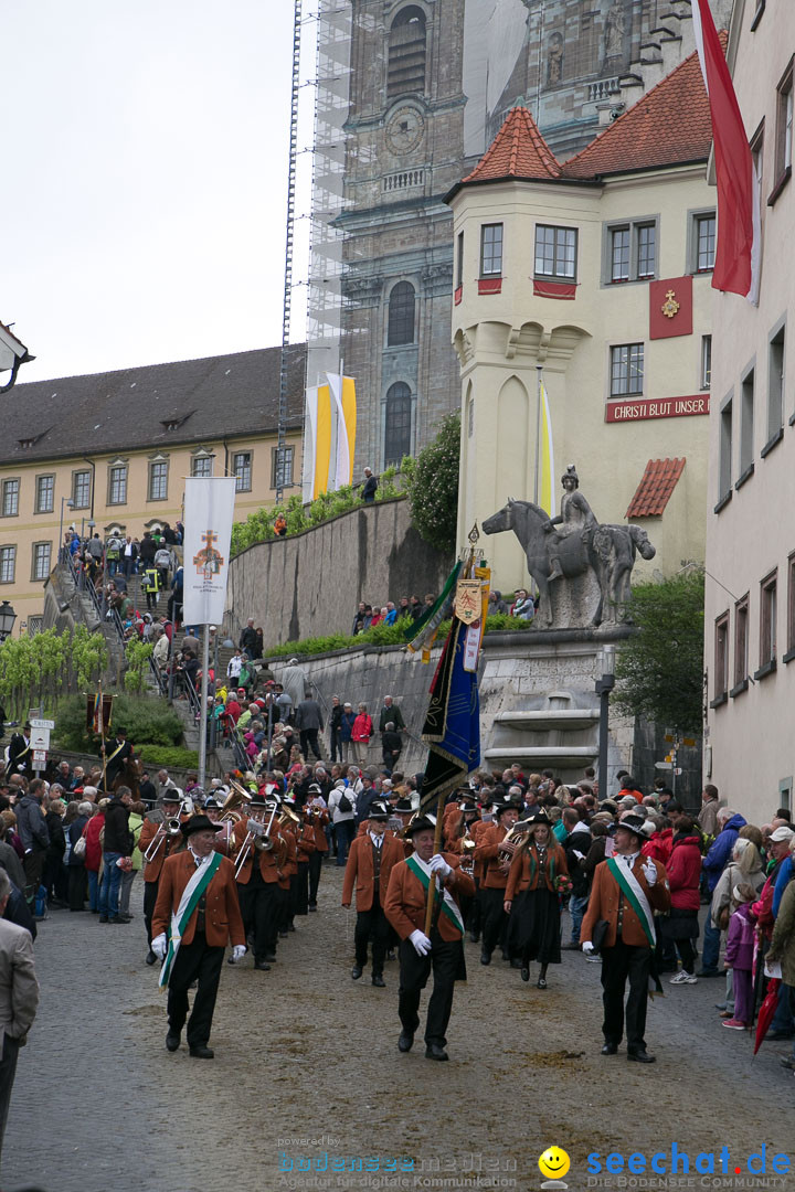 Blutritt: Heilig-Blut-Reliquie: Weingarten am Bodensee, 30.05.2014